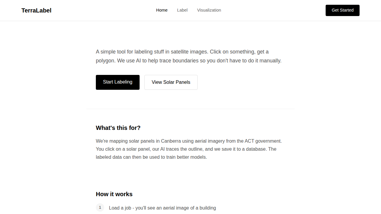 TerraLabel screenshot